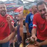 Guilherme Boulos participou de blocos de Carnaval na terça-feira 13 | Foto: Reprodução/Twitter/X
