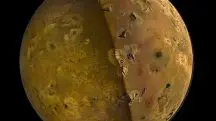 Io é a terceira maior das quatro luas galileanas de Júpiter | Foto: Divulgação/Nasa