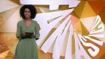 Foto de Maju Coutinho, apresentadora do Fantástico