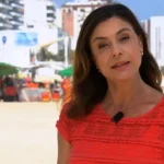 Foto da jornalista Monica Sanches, da TV Globo