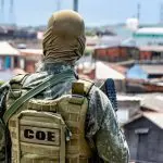 Policial da COE em Santos - governo de sp
