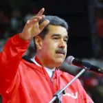Ditador Nicolás Maduro durante discurso