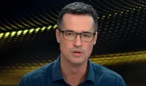 O ex-procurador Deltan Dallagnol, durante entrevista ao programa Oeste Sem Filtro desta quarta-feira, 13