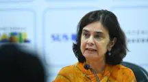 nísia A ministra da Saúde, Nísia Trindade, durante coletiva de imprensa | Foto: Ton Molina/Estadão Conteúdotrindade