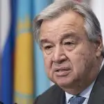 António Guterrez, secretário-geral da ONU