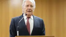 Ministro da Justiça, Ricardo Lewandowski, fez pronunciamento sobre o caso Marielle na terça-feira, 19 de março | Foto: Jamile Ferraris /MJSP