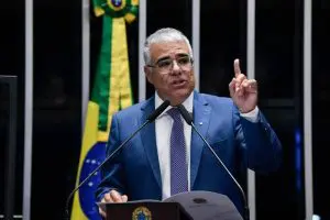 Senador Eduardo Girão (Novo-CE)| Foto: Reprodução/Twitter/X