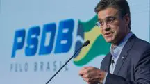 Em uma nota endereçada ao PSDB, Rodrigo elogia as gestões públicas do partido e diz ser grato | Foto: Reprodução/Twitter/X