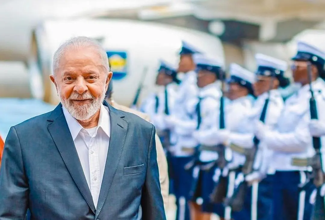 Lula Gaza Israel - Antes de embarcar para a Celac, Lula e Janja estiveram na Guiana | Foto: Reprodução/@lulaoficvial