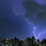 chuvas intensas raios temporal