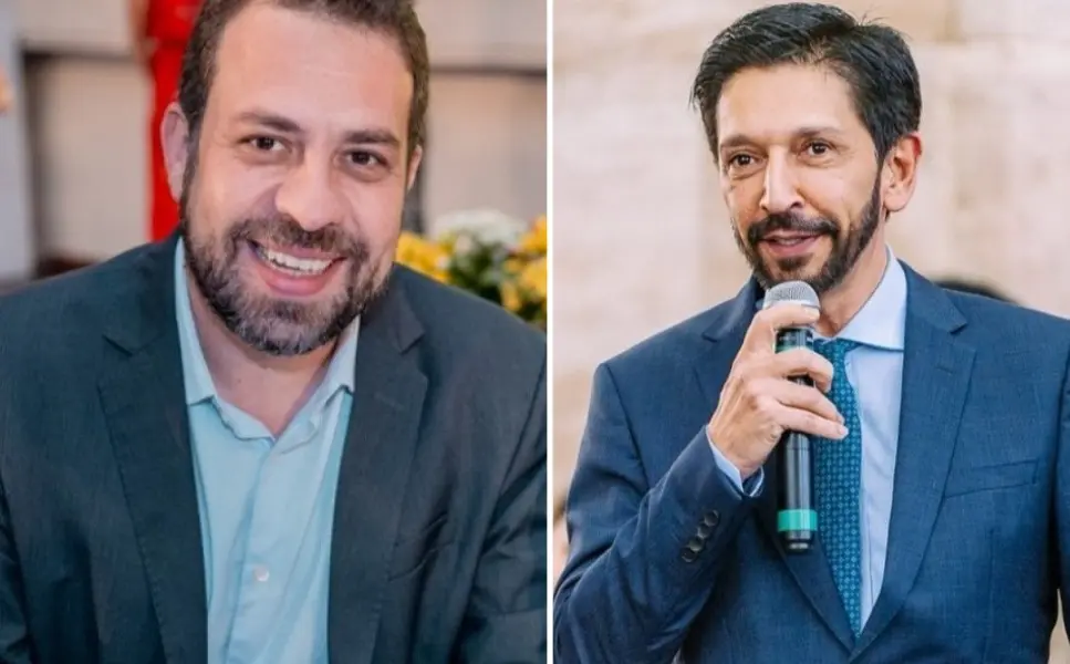 Ricardo Nunes e Guilherme Boulos