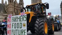 Agricultores em Londres