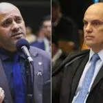 Daniel Silveira e Alexandre de Moraes