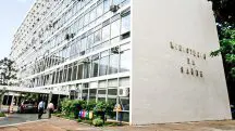Fachada do Ministério da Saúde, em Brasília