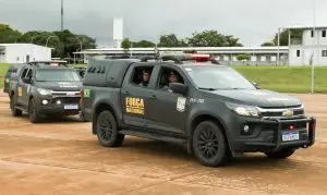 Viaturas da Força Nacional
