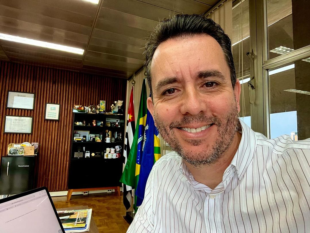 Paulo Serra, prefeito de Santo André - O prefeito de Santo André, Paulo Serra, lidera o recurso contrário ao resultado que elegeu Vinholi | Foto: Reprodução/Instagram