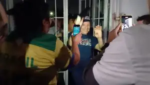 Capitão Assumção saindo da prisão