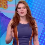 Foto da apresentadora Ana Clara Lima, da TV Globo