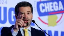 André Ventura ainda disse que vai impedir a entrada de Lula pois Portugal já tem 'corruptos demais' | Foto: Reprodução/Twitter/X