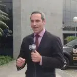 jornalista Marcelo Carrião, quando era repórter no SBT