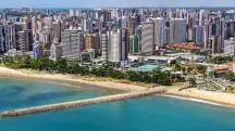A previsão do tempo mostra que Fortaleza deve registrar chuva com trovoadas nesta terça-feira, 25 | Foto: Wikimedia/ME/Portal da Copa