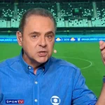 Foto do locutor esportivo Luís Roberto, da TV Globo
