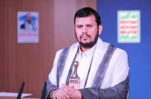 Abdul Malik al-Houthi fez um pronunciamento em 7 de março | Foto: Ansar Allah/Wikimedia