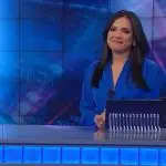 Foto da jornalista Márcia Dantas, apresentadora do SBT