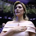 A ex-primeira-dama Michelle Bolsonaro