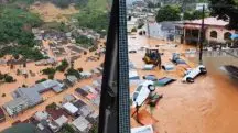 Enchente em Mimoso do Sul