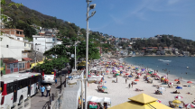 praia da barra de guaratiba - rio de janeiro - onda de calor - recorde de sensação térmica