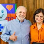 presidente lula e ministra da saúde nísia trindade