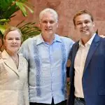 pt e partido comunista de cuba - gleisi - ditador Diáz-Canel - Lindbergh Farias