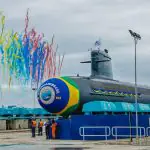 O submarino Tonelero foi entregue à Marinha na quarta-feira 27 | Foto: Ricardo Stuckert/Presidência da República