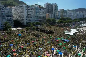 manifestação de bolsonaro