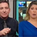 Glenn Greenwald e Daniela Lima