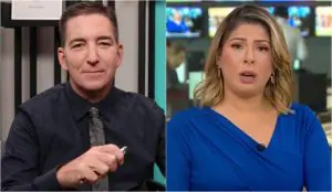 Glenn Greenwald e Daniela Lima