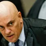 O ministro Alexandre de Moraes, durante sessão no plenário da Corte, em Brasília - 17/4/2024 | Foto: Wilton Junior/Estadão Conteúdo