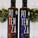 Azeite Extravirgem Potenza Frutado, à direita do leitor | Foto: Divulgação/Roberto Pereira