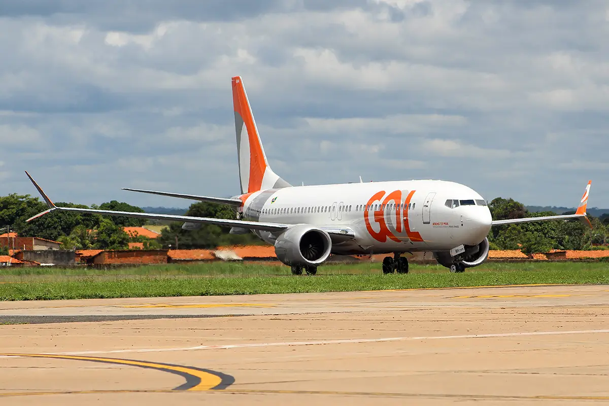 Avião da companhia aérea Gol | Foto: Reprodução/Wikimedia Commons