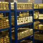 Barras de ouro