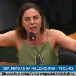 O pedido da sigla é pela perda do mandato da deputada por chamar a família Bolsonaro de 'familícia' | Foto: Reprodução/YouTube