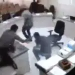 homem invade tribunal e atira no assassino do seu pai