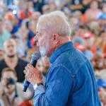 Presidente Lula durante discurso