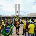 Manifestantes sobem no Congresso Nacional - 08/01/2023 | Foto: Marcelo Camargo/Agência Brasil