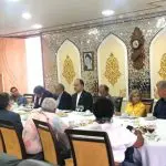 Políticos e militantes participam de encontro com embaixador do Irã em Brasília, Abdollah Nekounam Ghadiri | Foto: Divulgação/Embaixada do Irã