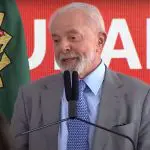 'A primeira carne que o chinês vai receber desse frigorífico vai ser eu que vou embrulhar', disse Lula, durante evento no Palácio do Planalto - 10/4/2024 | Foto: Reprodução/YouTube/GovBR