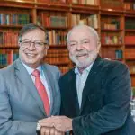Lula e Gustavo Petro