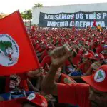Cerca de 18 mil militantes participam da marcha de encerramento do 5º Congresso do MST - 14/6/2007 | Foto: Wilson Dias/Agência Brasil governo lula