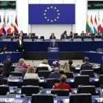 Plenário do Parlamento Europeu, órgão legislativo da União Europeia